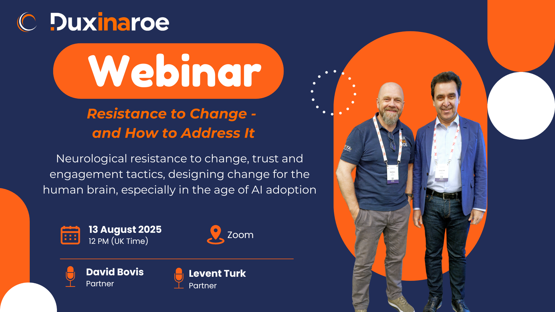 Dux Webinars - No.4. Resistance to Change and How to Overcome It